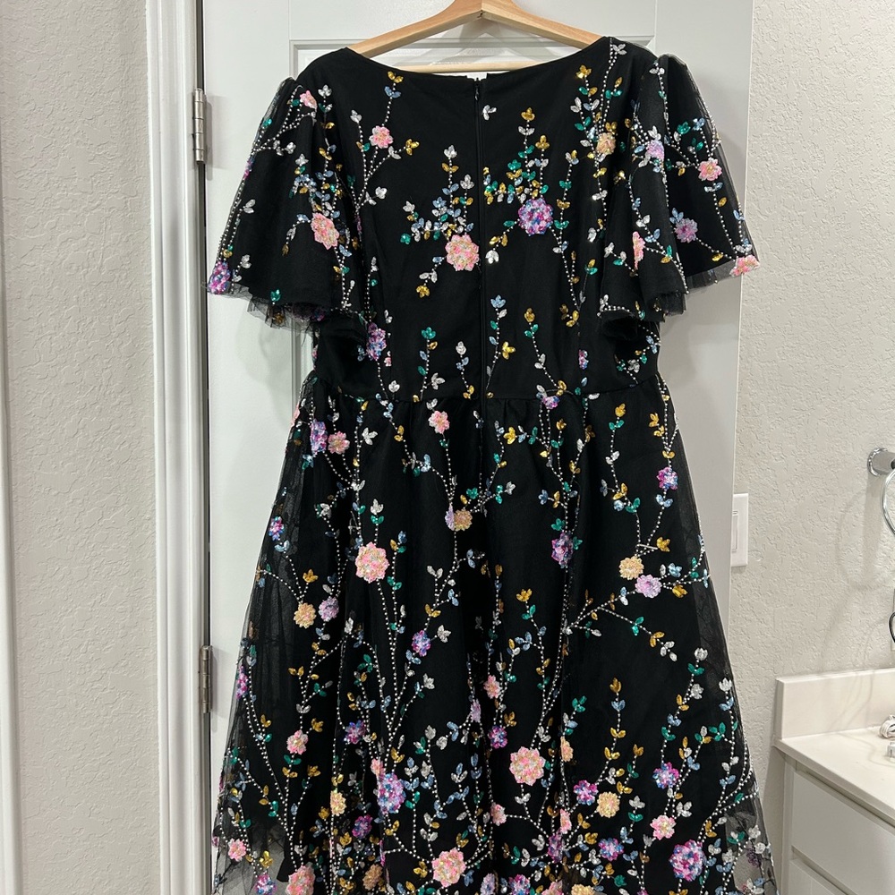 JessaKae Black Ruffled Tiered Dress - Picture 4 of 6